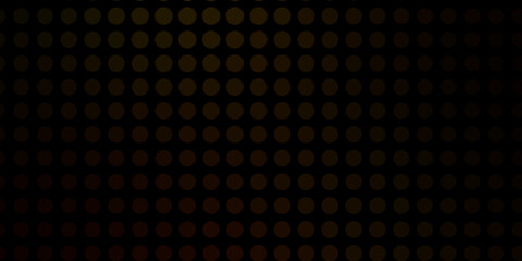 Dark Yellow vector layout with circle shapes.