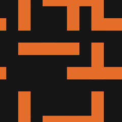 Obraz premium Decorative diagram colorful geometric figures background illustration