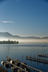 Impression vom Chiemsee im Herbst