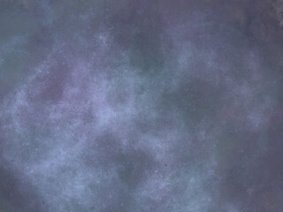 Cosmic abstract gray background imitating coloured dust, splashes of paint