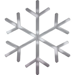 Christmas Snowflake icon for Xmas Poster Design | Greeting Cards | Print and More