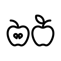 Apple fruit icon PNG