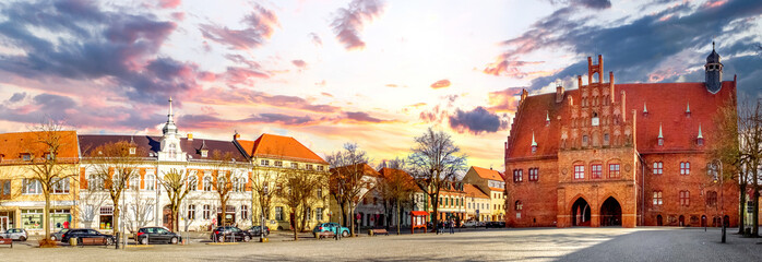 Rathaus, Jüterbog, Brandenburg, Deutschland 