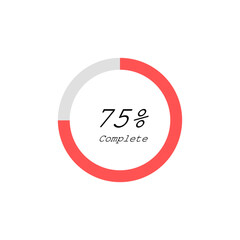 Loading bar progress icons, load sign green vector illustration. System software update and upgrade concept