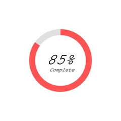 Loading bar progress icons, load sign green vector illustration. System software update and upgrade concept