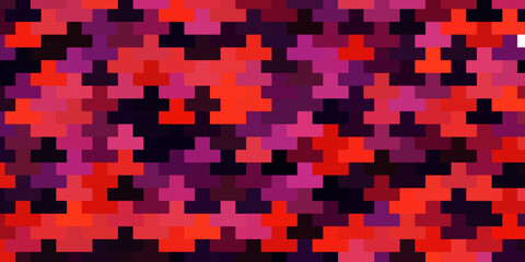 Fototapeta premium Light Pink, Red vector texture in rectangular style.