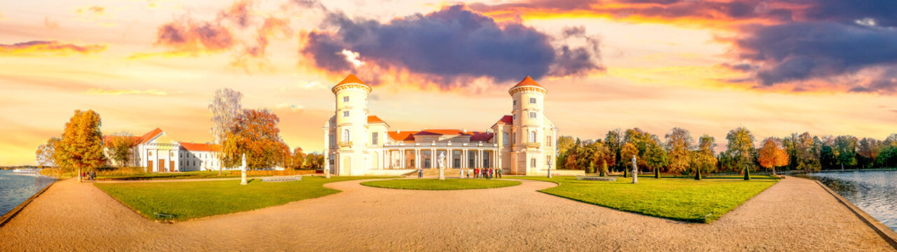 Schloss Rheinsberg, Grienericksee, Deutschland