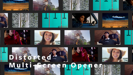 Distorted Multi Screen Opener