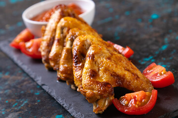 Grilled chicken qings