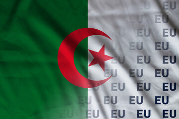Algeria flag EU symbol agreement