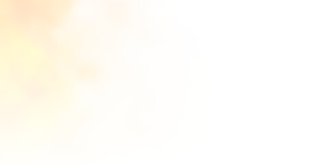 Fototapeta premium Light Orange vector texture with cloudy sky.