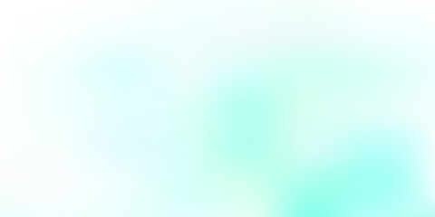 Obraz premium Light green vector gradient blur drawing.