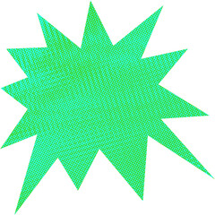 Abstract transparent halftone grunge burst shape.