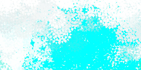 Light blue vector pattern with polygonal style.