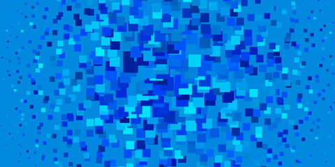 Light BLUE vector background with rectangles.