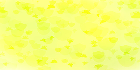 Vector template with circles, stars.