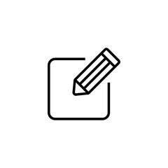 Edit icon vector illustration. edit document sign and symbol. edit text icon. pencil. sign up