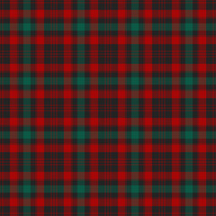 Christmas and new year plaid tartan