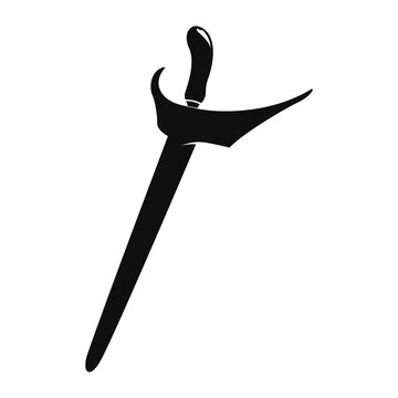 traditional keris weapon