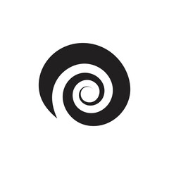 Snail wildlife cute logo