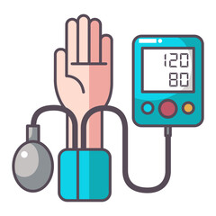 Pulse pressure icon