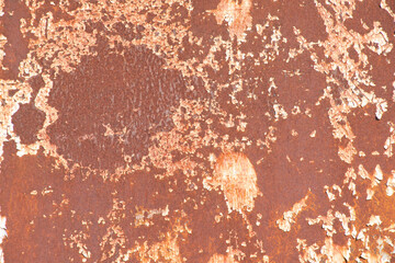 old grunge rusty zinc wall for textured background	