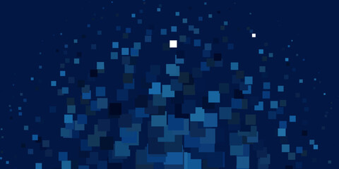 Light BLUE vector background in polygonal style.