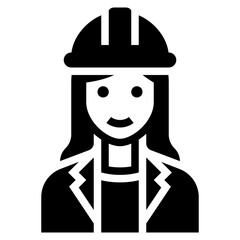 architect glyph icon