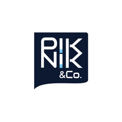 Piknik and Co typhogaphy logo 