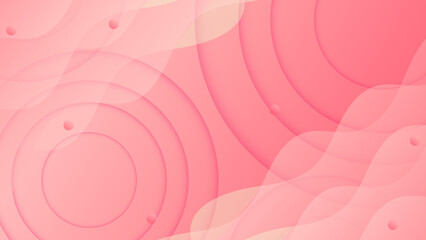 Abstract modern background gradient color. Pink gradient with halftone decoration.