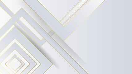 Luxury abstract background with golden lines on white, modern black backdrop concept 3d style. Illustration from vector about modern template deluxe design.