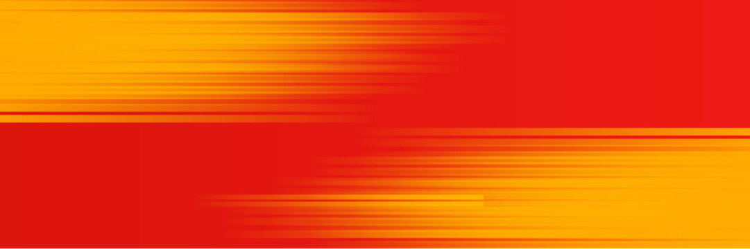 Background with orange and yellow parts for comparison. Halftone dots on two color background, minimal pattern. Vector illustration, EPS10