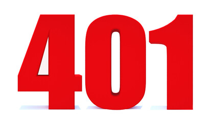 401 number