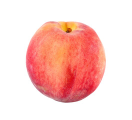 Peach with isolated on transparent png
