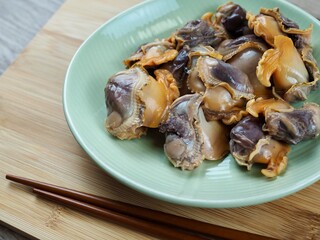 신선한 해산물 꼬막, 요리재료