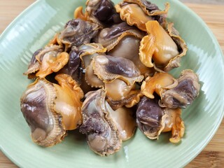 신선한 해산물 꼬막, 요리재료