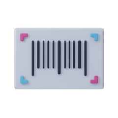 Barcode 3D Icon