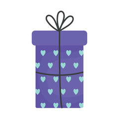 hearts gift box
