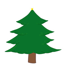 christmas tree illustration