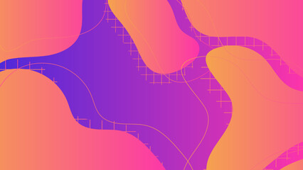 Vivid Abstract background with dynamic effect. Motion vector Illustration..Trendy gradients. Can be used for advertising, marketing, presentation.