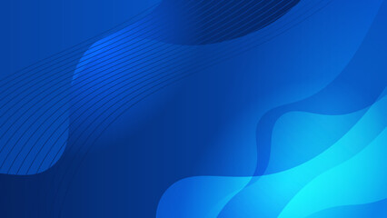 Abstract blue background with dynamic effect. Motion vector Illustration..Trendy gradients. Can be used for advertising, marketing, presentation.