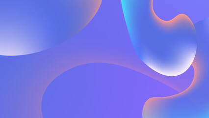 Trendy design template with fluid and liquid shapes. Abstract gradient backgrounds. Applicable for covers, websites, flyers, presentations, banners.