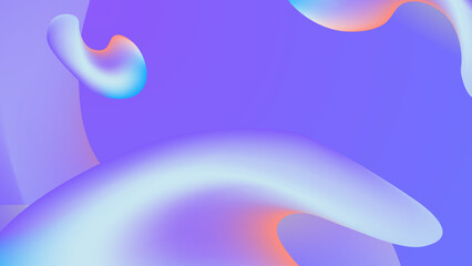 Trendy design template with fluid and liquid shapes. Abstract gradient backgrounds. Applicable for covers, websites, flyers, presentations, banners.