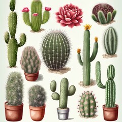 Cactus Illustration Collection