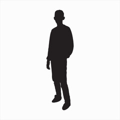 silhouette of a person