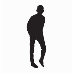 silhouette of a person