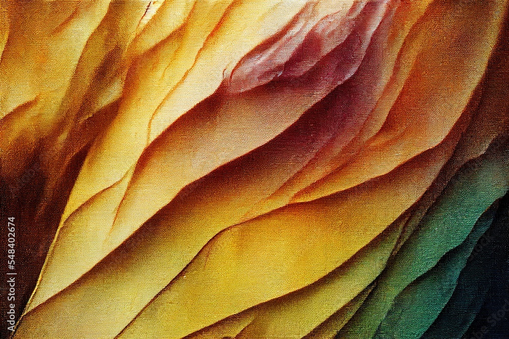 Poster a close up of a colorful cloth with a black background and a white background with a red generative 