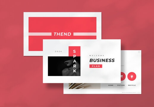 Business Plan Presentation Layout