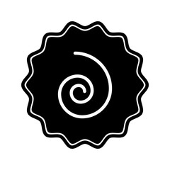 Narutomaki icon. sign for mobile concept and web design. vector illustration