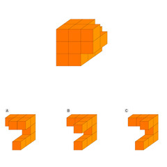 Find the Missing Piece. Shape completion questions, Find next shape